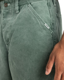 2 Carpenter Canvas - Pantalón de carpintero para Hombre Verde ELYNP00146 Element