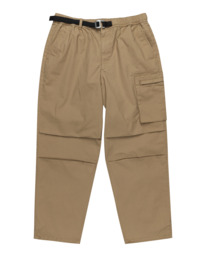 8 Chillin Travel - Pantaloni tecnici da Uomo Green ELYNP00147 Element