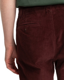 3 Howland Union - Pantaloni chino da Uomo Red ELYNP00151 Element