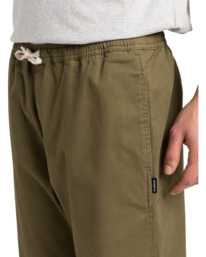 2 Chillin Classic - Pantalón con cordones para Hombre Verde ELYNP00153 Element