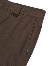 2 Relax Work - Pantaloni chino da Uomo Brown ELYNP00181 Element