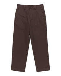 7 Relax Work - Chino Trousers for Men Brown ELYNP00181 Element