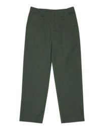 5 Howland Work - Pantaloni chino da Uomo Black ELYNP00181 Element