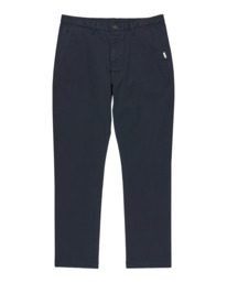 5 Regular Twill - Chino pour Homme Bleu ELYNP00188 Element