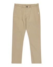 6 Regular Twill - Chino pour Homme Beige ELYNP00188 Element