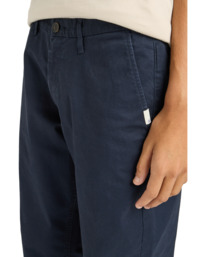 2 Regular Twill - Chino pour Homme Bleu ELYNP00188 Element