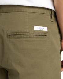 3 Regular Twill - Chino pour Homme Vert ELYNP00188 Element