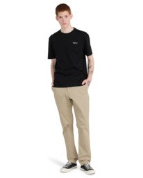 4 Regular Twill - Chino pour Homme Beige ELYNP00188 Element