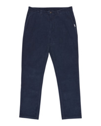 6 Regular Corduroy - Regular Fit Chino-Hose für Männer Blau ELYNP00189 Element