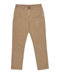 6 Regular Corduroy - Regular Fit Chino-Hose für Männer Grau ELYNP00189 Element