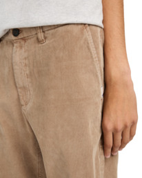 2 Regular Corduroy - Regular Fit Chino-Hose für Männer Grau ELYNP00189 Element
