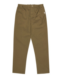 6 Regular Comfort Twill - Calças Chino para Homem Verde ELYNP00190 Element