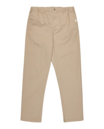 6 Regular Comfort Twill - Calças Chino para Homem Beige ELYNP00190 Element