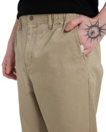 2 Regular Comfort Twill - Calças Chino para Homem Beige ELYNP00190 Element