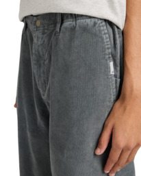 4 Regular Comfort Corduroy - Pantalón chino para hombre Negro ELYNP00191 Element