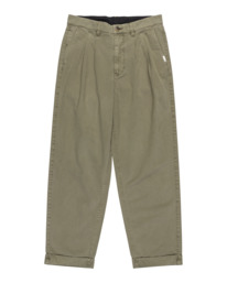 7 Big Pleated - Chino-Hose für Männer Grün ELYNP00193 Element