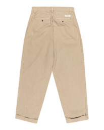 2 Big Pleated - Chino-Hose für Männer Beige ELYNP00193 Element