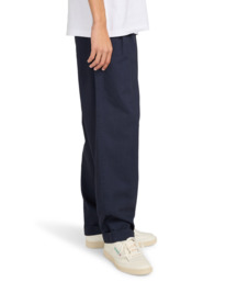 1 Big Pleated - Calças Chino para Homem Azul ELYNP00193 Element