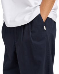 2 Big Pleated - Calças Chino para Homem Azul ELYNP00193 Element