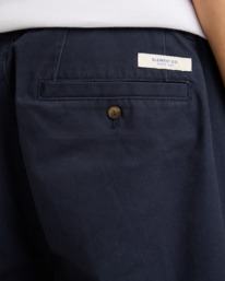 3 Big Pleated - Calças Chino para Homem Azul ELYNP00193 Element
