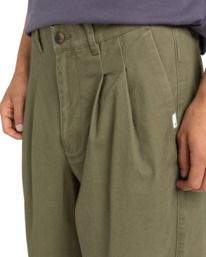 2 Big Pleated - Chino-Hose für Männer Grün ELYNP00193 Element
