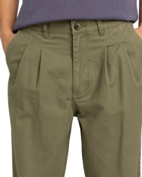 4 Big Pleated - Chino-Hose für Männer Grün ELYNP00193 Element
