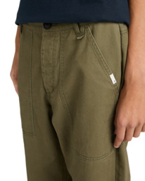 2 Relax Fatigue Twill - Pantalón de descanso para hombre Verde ELYNP00196 Element