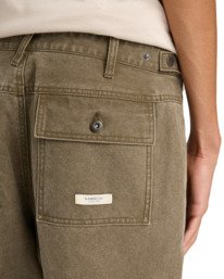 3 Relax Fatigue Canvas - Fatigue-Hose für Männer Braun ELYNP00197 Element