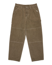 7 Big Carpenter Canvas - Workwear-Hose für Männer Braun ELYNP00201 Element