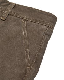 2 Big Carpenter Canvas - Pantalón de carpintero para hombre Marron ELYNP00201 Element