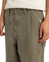 2 Big Carpenter Canvas - Workwear-Hose für Männer Braun ELYNP00201 Element