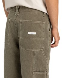 3 Big Carpenter Canvas - Workwear-Hose für Männer Braun ELYNP00201 Element