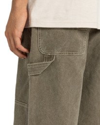 4 Big Carpenter Canvas - Workwear-Hose für Männer Braun ELYNP00201 Element