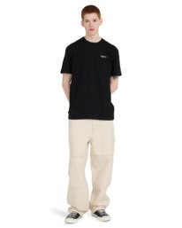 8 Big Carpenter Canvas - Carpenter Trousers for Men White ELYNP00201 Element