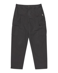 6 Relax Cargo - Pantalon cargo pour Homme Noir ELYNP00203 Element