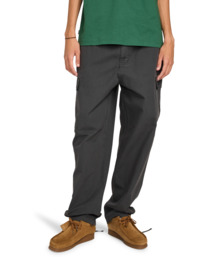 0 Relax Cargo - Pantalon cargo pour Homme Noir ELYNP00203 Element