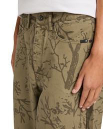 2 Bigfoot Big 5 Canvas - Pantalon large en toile pour Homme Marron ELYNP00205 Element