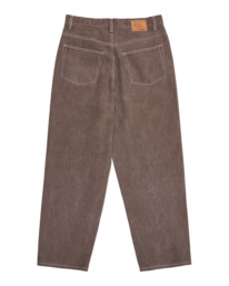 6 Big 5 Canvas - Canvas Trousers for Men Brown ELYNP00206 Element