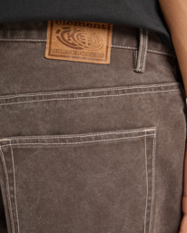 2 Big 5 Canvas - Canvas Trousers for Men Brown ELYNP00206 Element