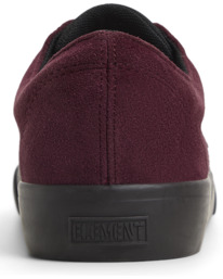 9 Topaz C3 - Sapatilhas de pele para homem Vermelho ELYS300001 Element