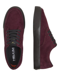 6 Topaz C3 - Sapatilhas de pele para homem Vermelho ELYS300001 Element