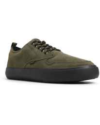 5 Topaz C3 W - Wasserabweisende Lederschuhe für Männer Grün ELYS300021 Element