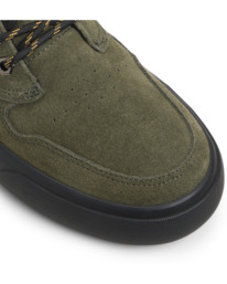 7 Topaz C3 W - Wasserabweisende Lederschuhe für Männer Grün ELYS300021 Element