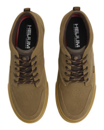 3 Preston 2 - Water-Resistant Leather Shoes for Men Brown ELYS300031 Element