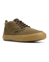 5 Preston 2 - Water-Resistant Leather Shoes for Men Brown ELYS300031 Element