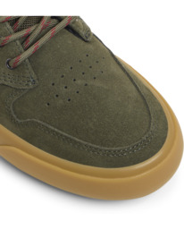 7 Preston 2 - Water-Resistant Leather Shoes for Men Green ELYS300031 Element