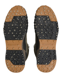 8 Donnelly Elite - Wasserabweisende Lederschuhe für Männer Grün ELYS300035 Element