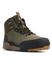 5 Donnelly Elite - Wasserabweisende Lederschuhe für Männer Grün ELYS300035 Element