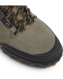 7 Donnelly Elite - Wasserabweisende Lederschuhe für Männer Grün ELYS300035 Element