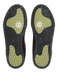 8 Topaz C3 2.0 - Sapatilhas de pele para homem Vermelho ELYS300038 Element